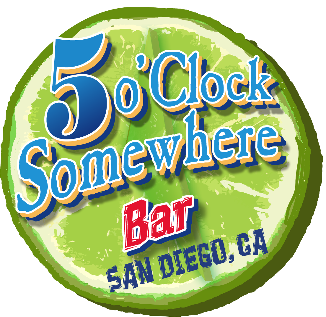 5 OCLOCK BAR San Diego Logo _ Acoustic Spot Talent